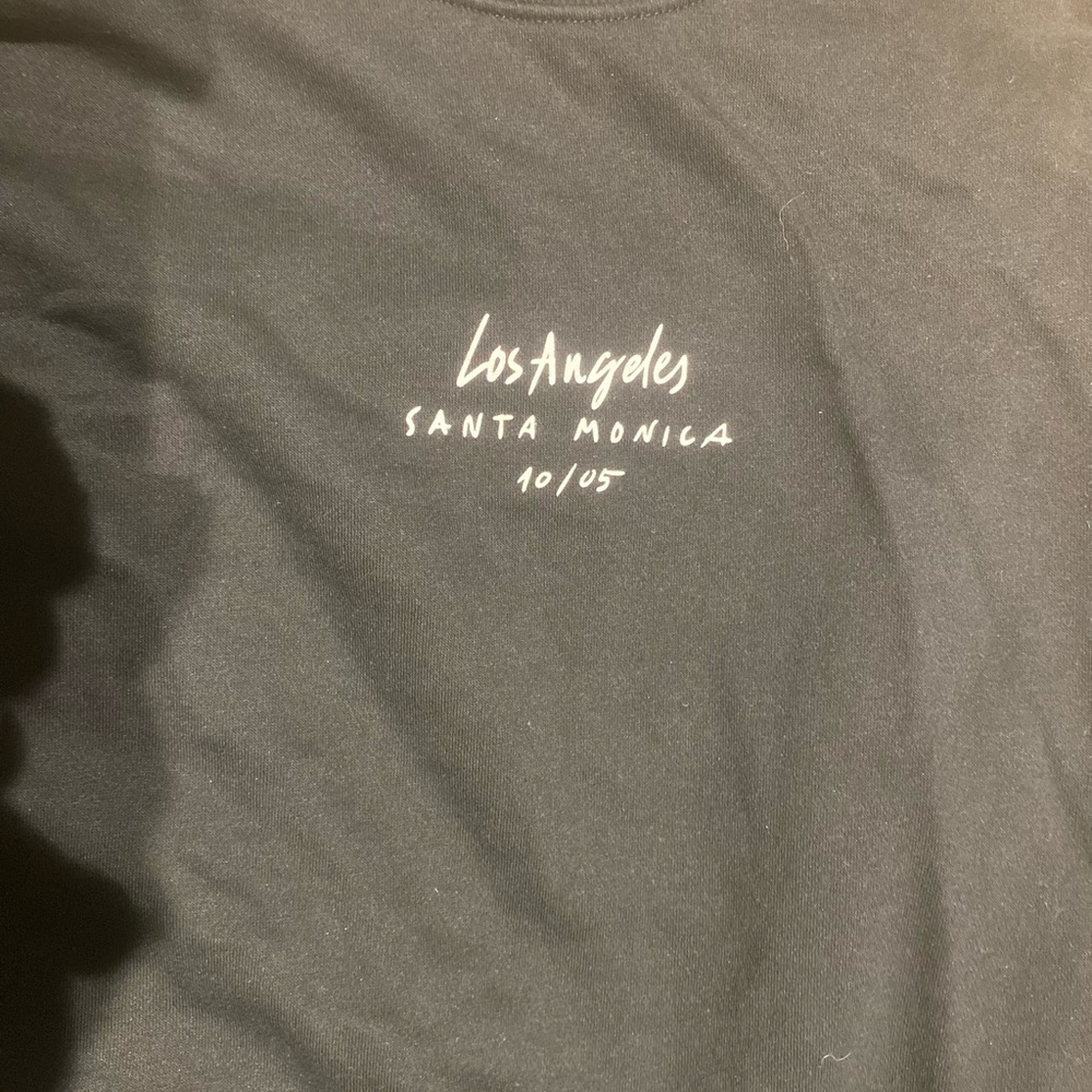 Black Los Angeles Santa Monica T-Shirt